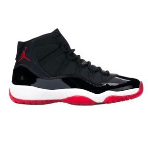 NIKE Air Jordan 11 Retro 'Playoffs Bred' Sneakers Size 6Y/W7.5